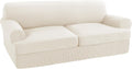 Turquoize 3 Piece T Cushion Sofa Slipcovers for Elegant Furniture Care