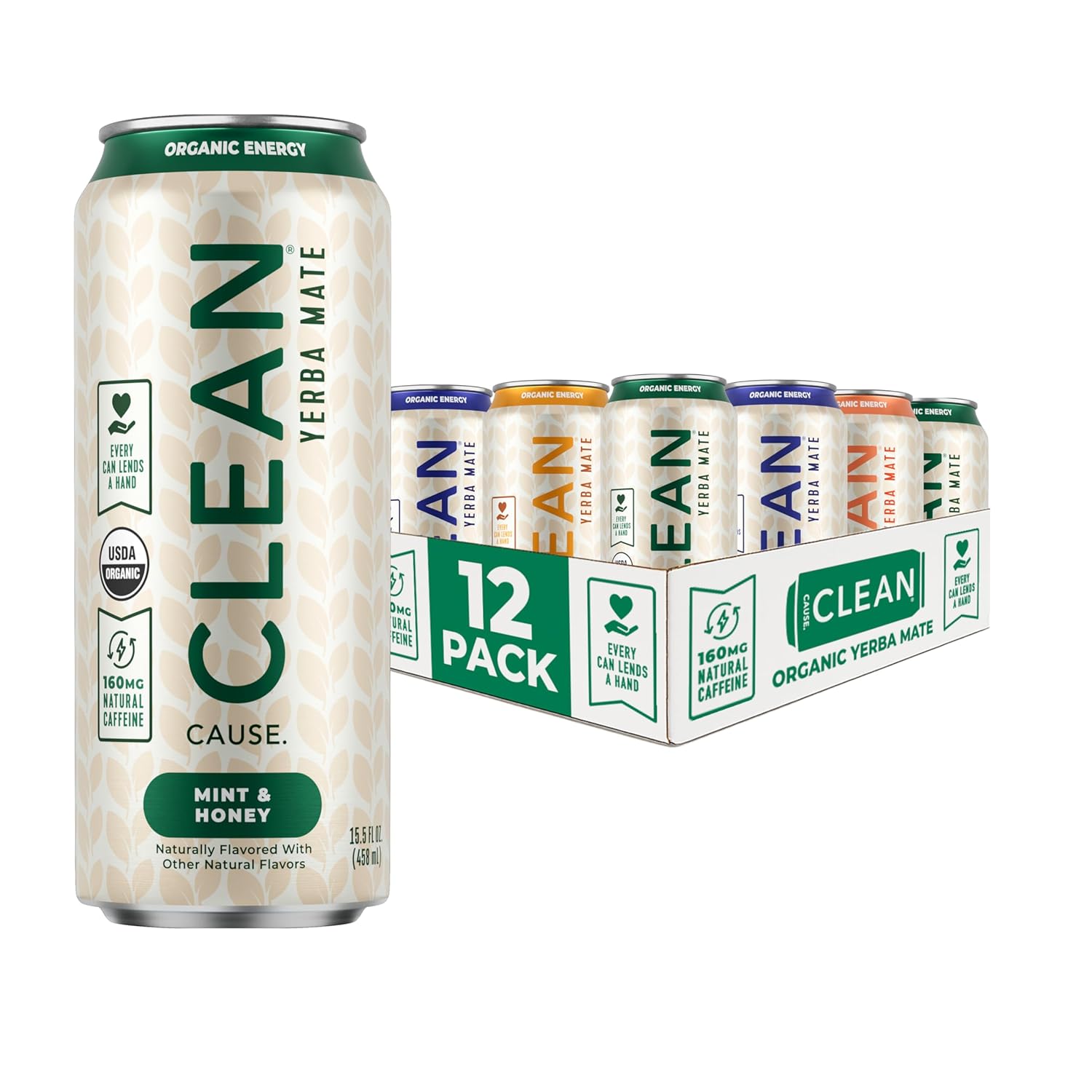 Organic Yerba Mate Tea Variety Pack for Natural Energy Boost