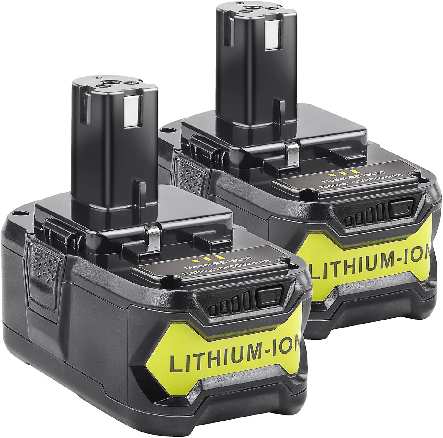 ARyee Ryobi 18V Battery 6.0Ah Replacement for Cordless Tools