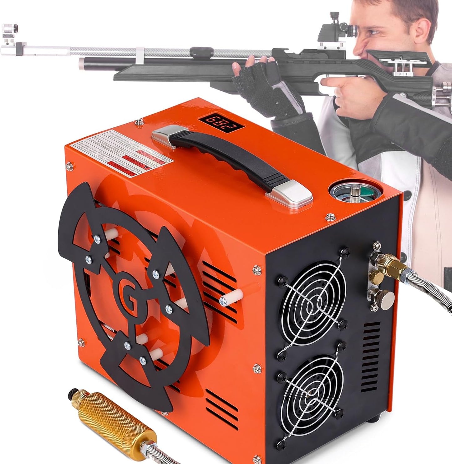 Compact PCP Air Compressor - Powerful 4500 PSI