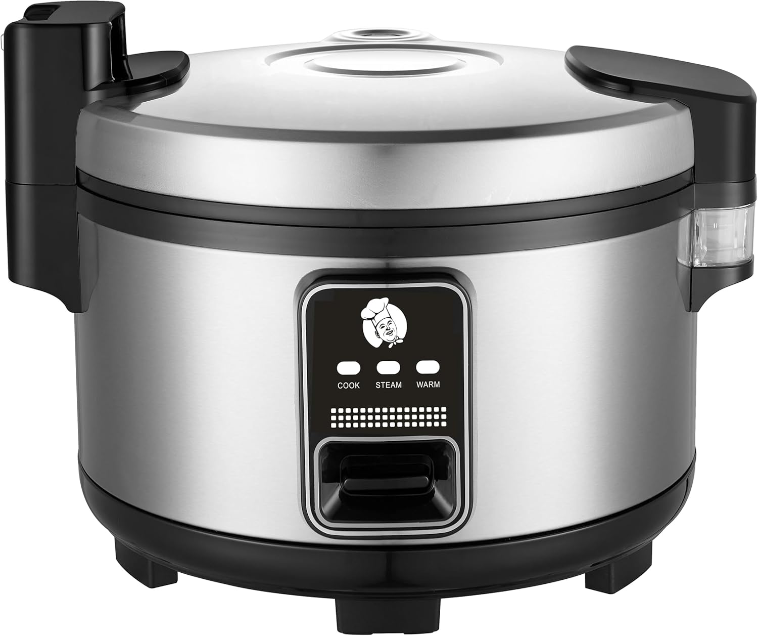 VAKINEE 15L Commercial Rice Cooker | 84 Cups Capacity | Stainless Steel