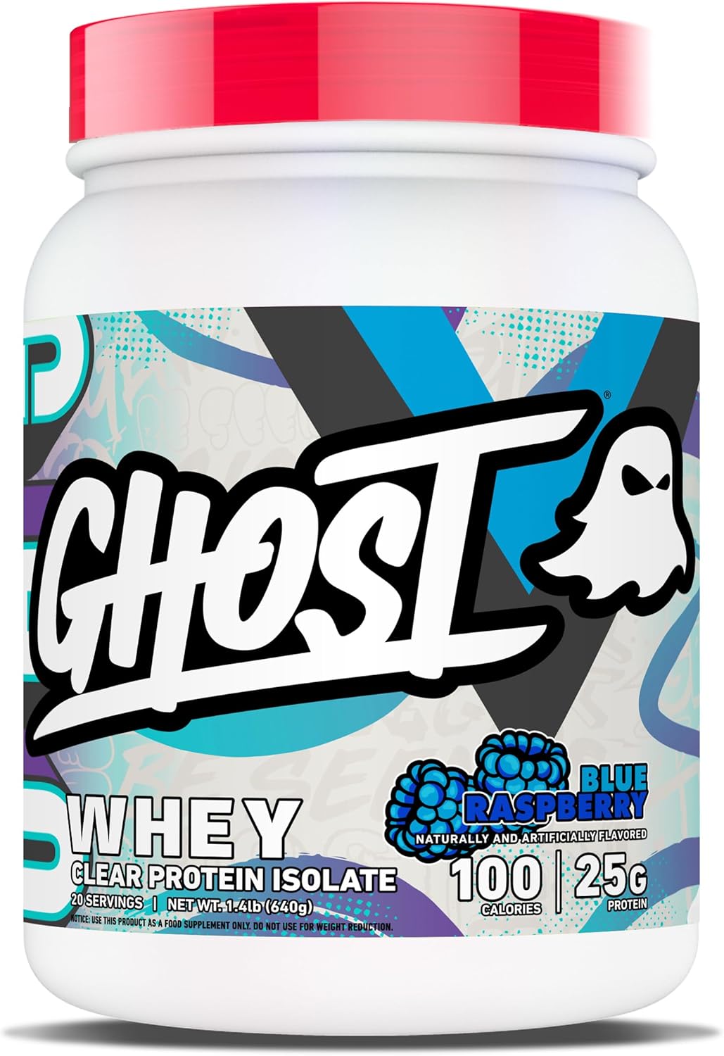 GHOST Clear Whey Isolate Protein Powder for Muscle Recovery