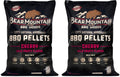 Bear Mountain Cherry Wood Pellets 2-Pack - Rich Cherry Smoke