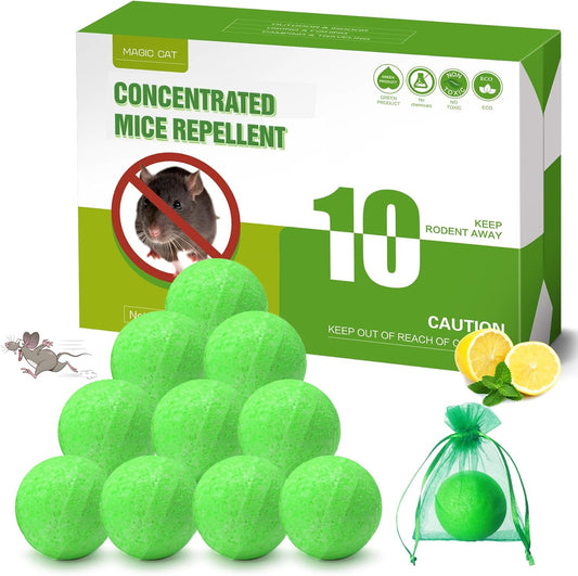 10 Pack Pest Repellent - Natural & Pet Safe!