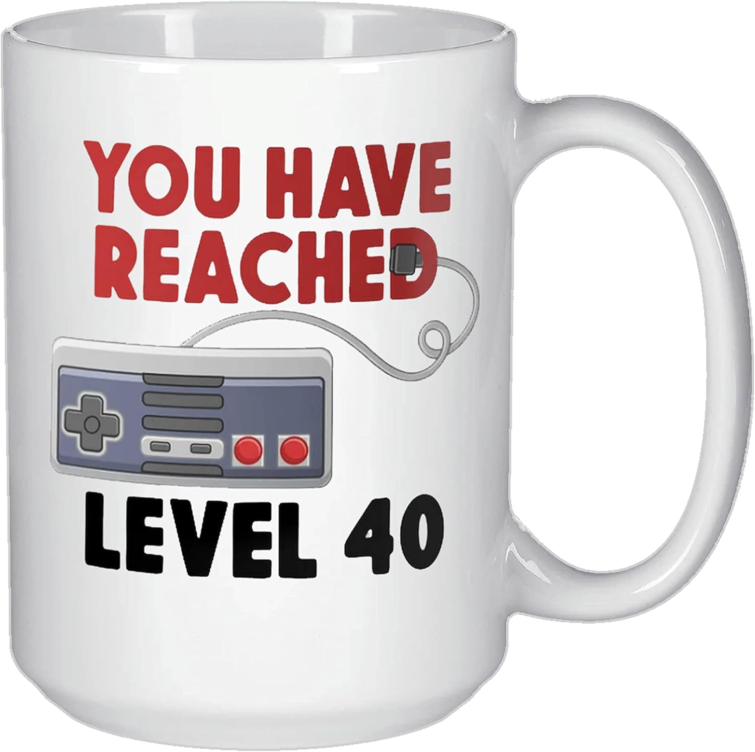 40th Birthday Gaming Mug
