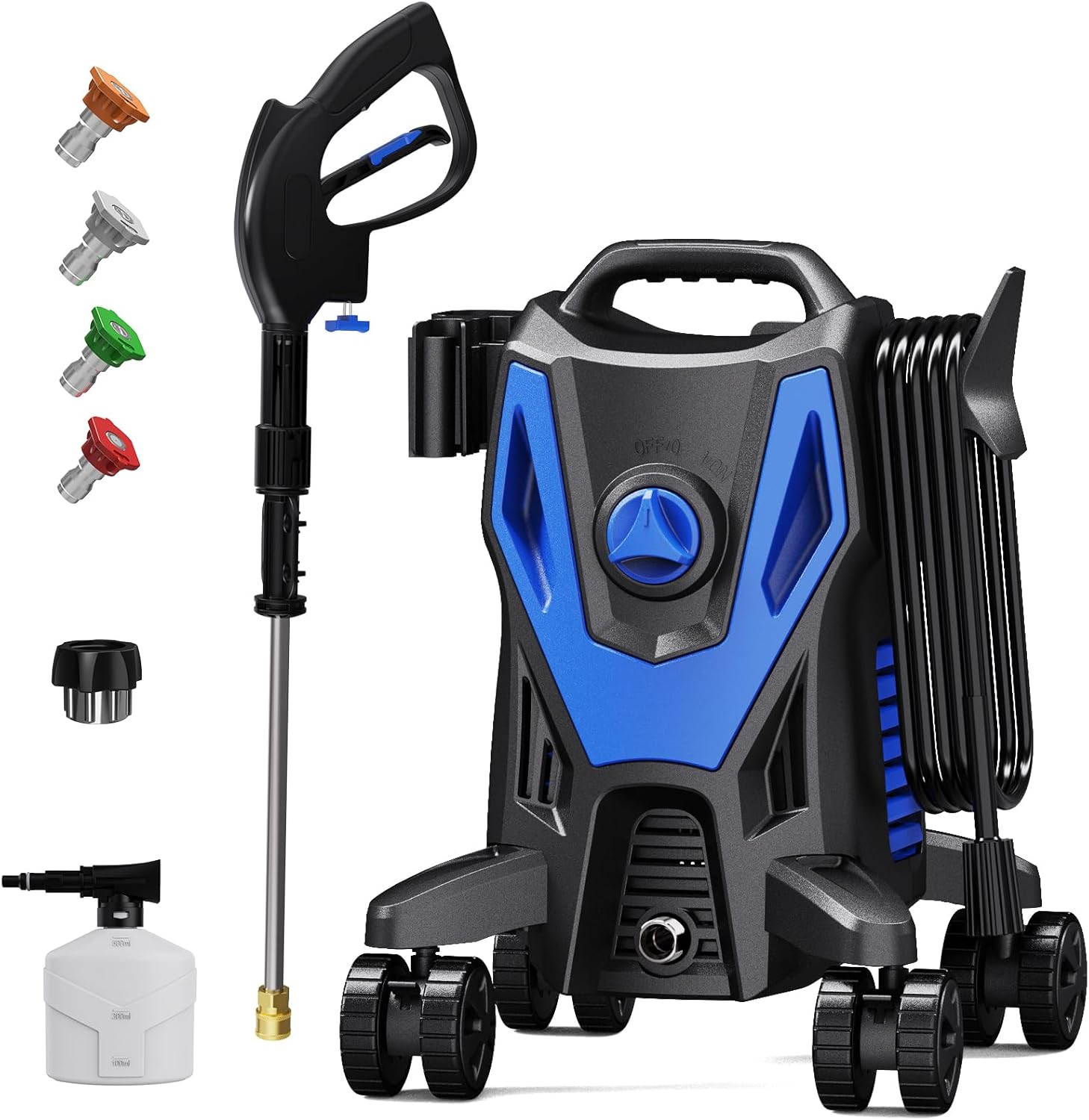 SEN-QII Electric Pressure Washer - Ultimate Power & Mobility