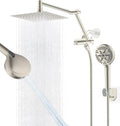 iFealClear Metal Rain Shower Head with Handheld - High Pressure Spa