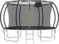 Outdoor Trampoline for Kids and Adults with Safety Enclosure Net