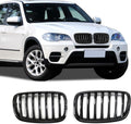 Front Grille Single Slat Front Grill for 2007-2014 BMW X5 E70 X6 E71