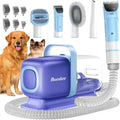 Dog Grooming Kit with Vacuum - Quiet 3-Speed Home Groomer