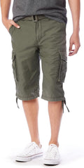 Cordova Belted Messenger Cargo Short - Relaxed 15in Inseam