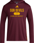 adidas Men's NCAA Designed for Training Team Hoodie - Fan Staple