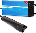 Lightweight 48V Golf Cart Charger, Fast 4-6 Hr Charge, EZGO Rxv & Txt, Replace OEM, Trickle Charge