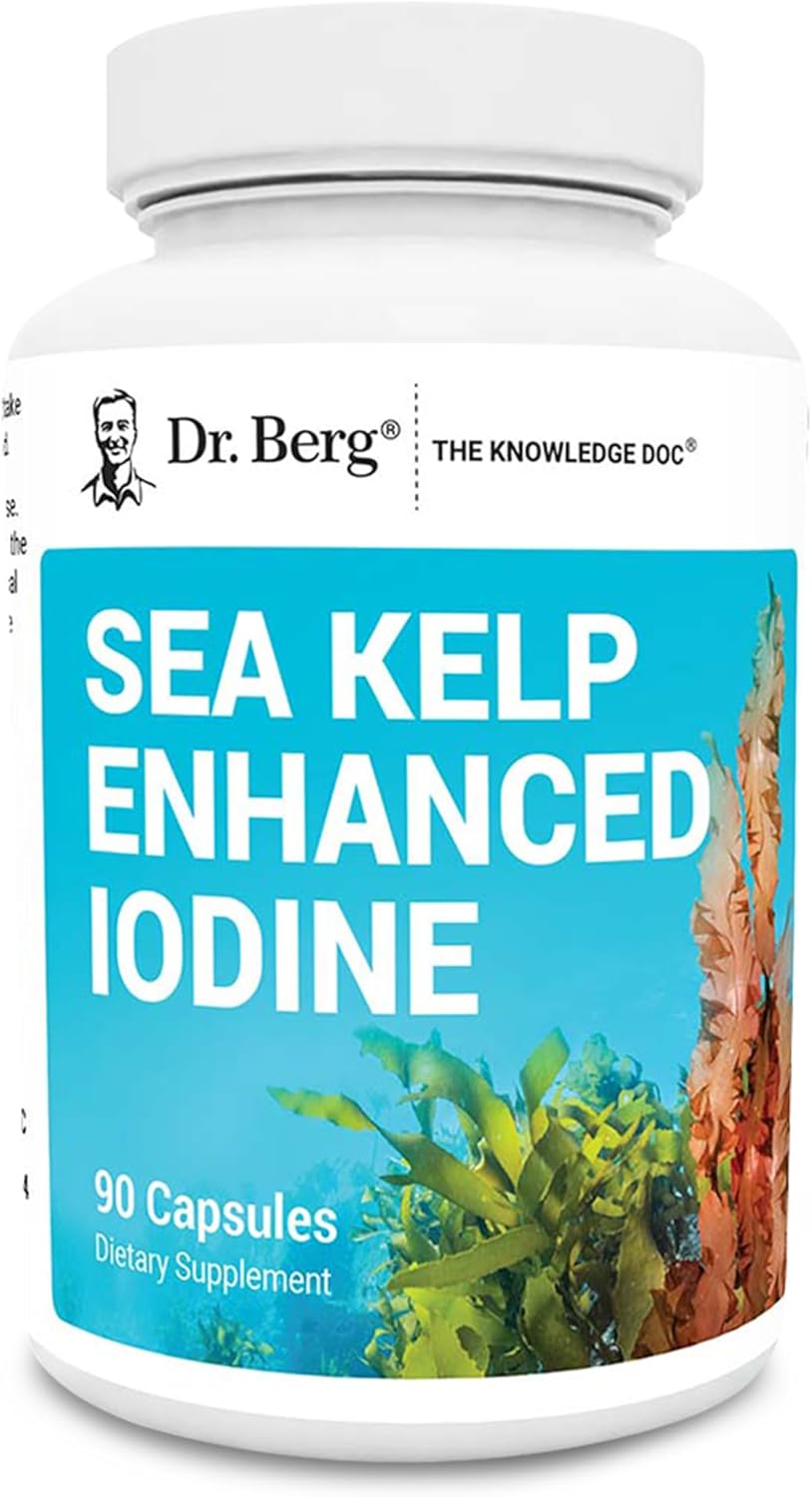 Dr. Berg Sea Kelp Enhanced Iodine - Premium Iodine Supplement