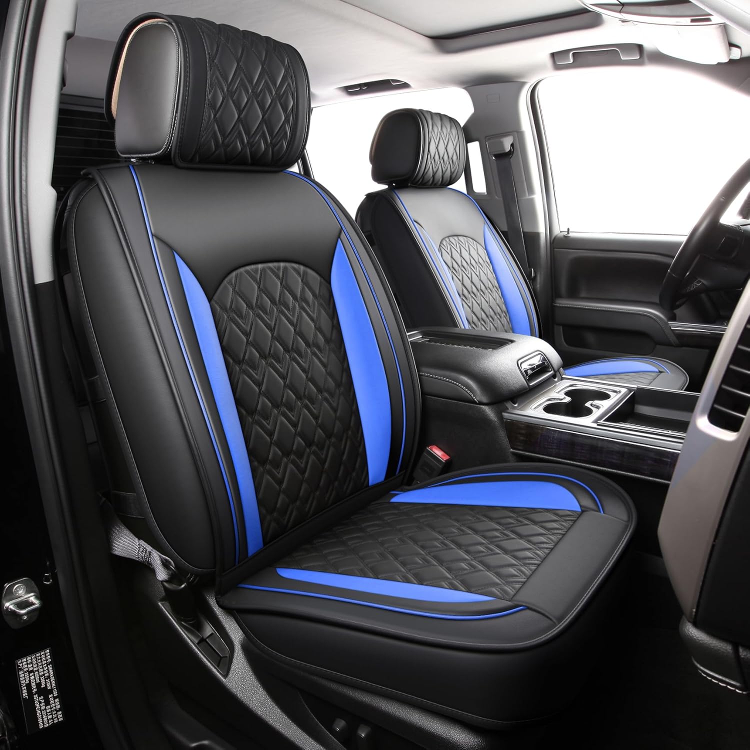 Custom Fit Leather Seat Covers for Chevy Silverado and GMC Sierra