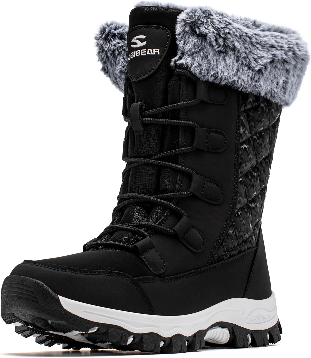 HOBIBEAR Women's Winter Snow Boots Waterproof Lightweight Warm