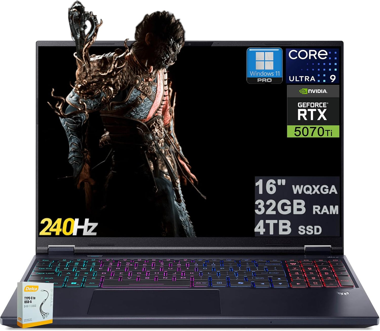 Acer Predator Helios Neo 16S Gaming Laptop with OLED Display