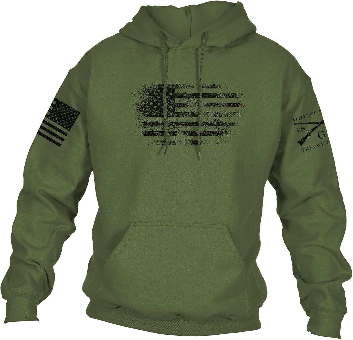 Grunt Style Vintage American Hoodie for All-Day Comfort