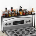 Spice Rack Shelf for Kitchen Stove - Adjustable 27 to 33 in Organizer