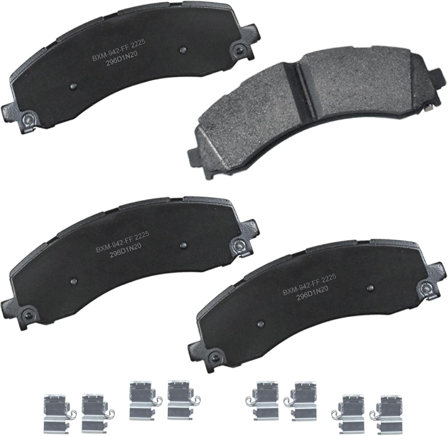 Bendix Premium SBM2225 Semi-Metallic Brake Pads for Ram Trucks