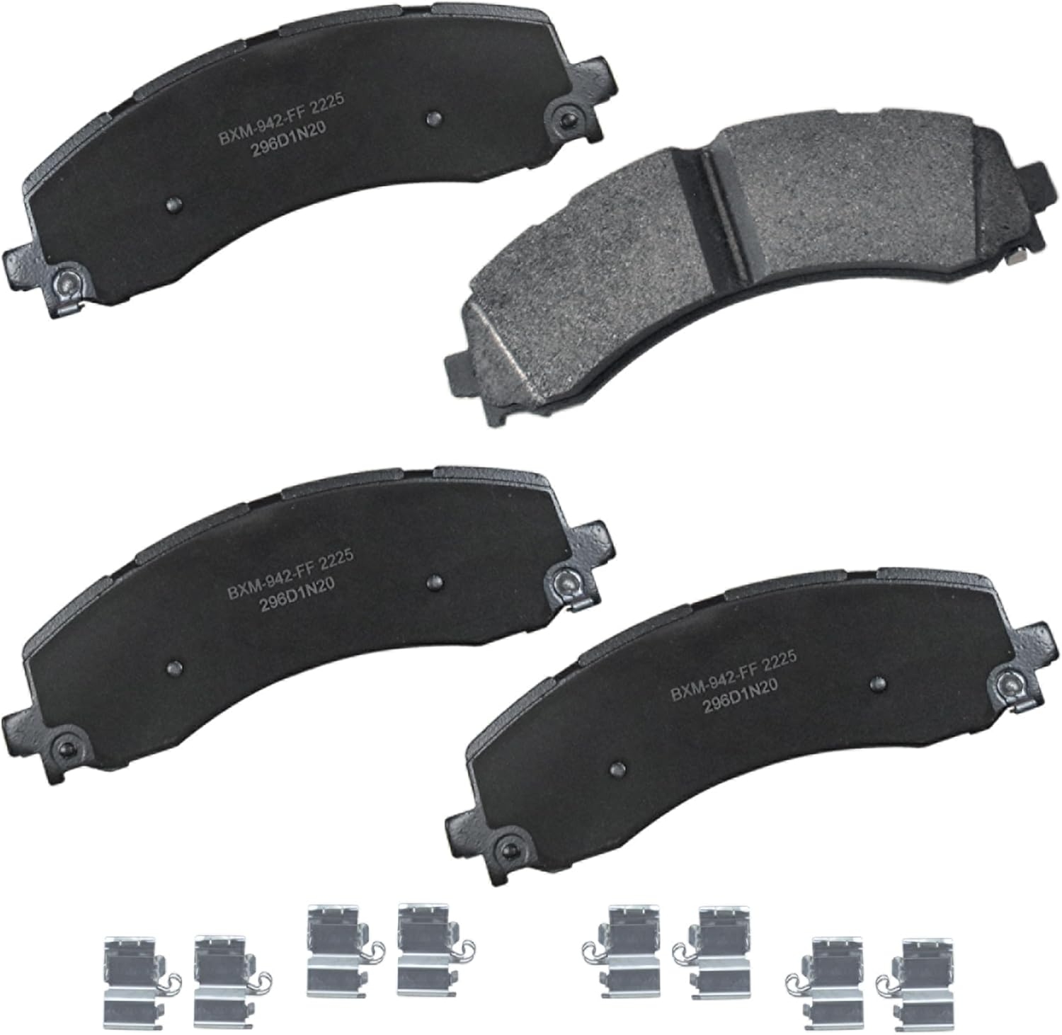 Bendix Premium SBM2225 Semi-Metallic Brake Pads for Ram Trucks