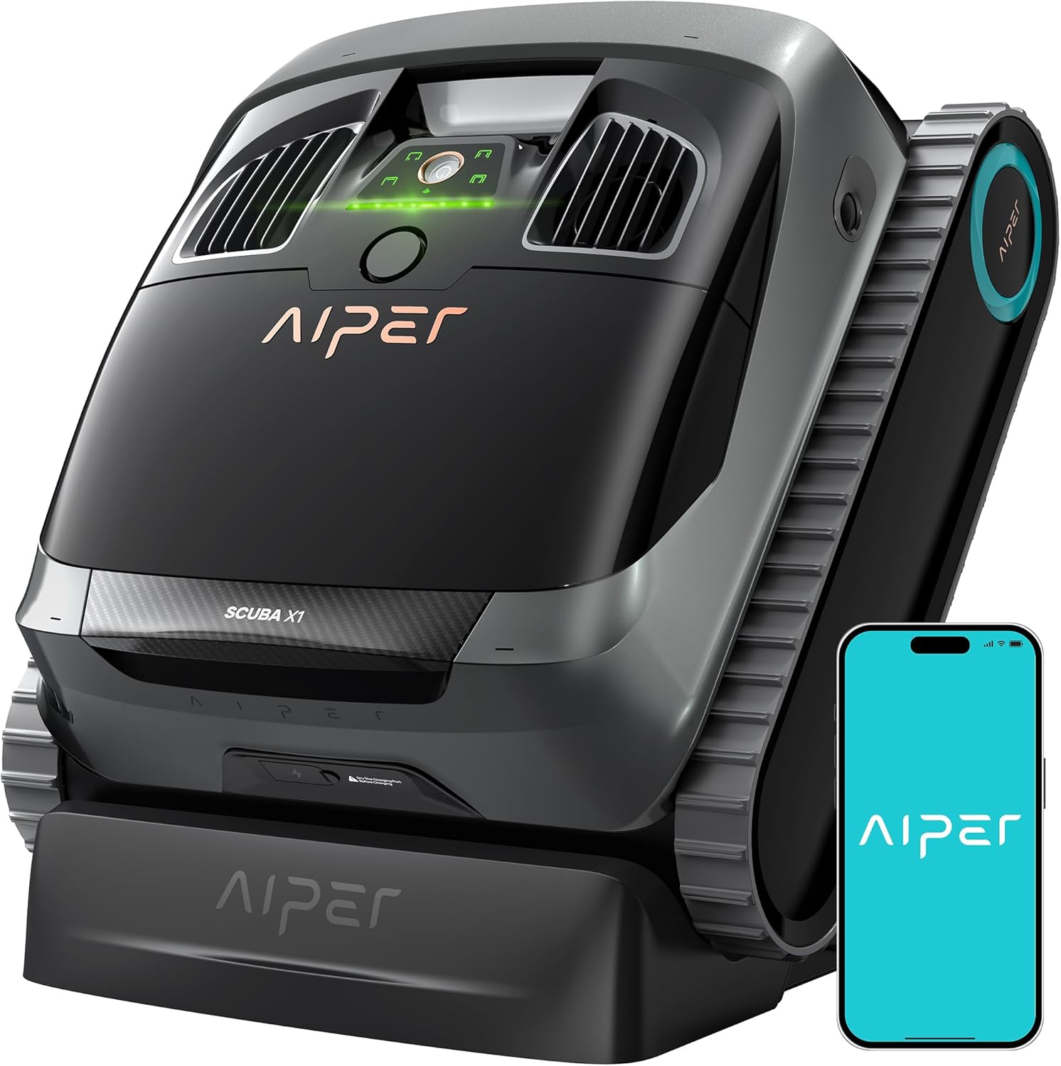 AIPER Scuba X1 Cordless Robotic Pool Cleaner for Inground Pools