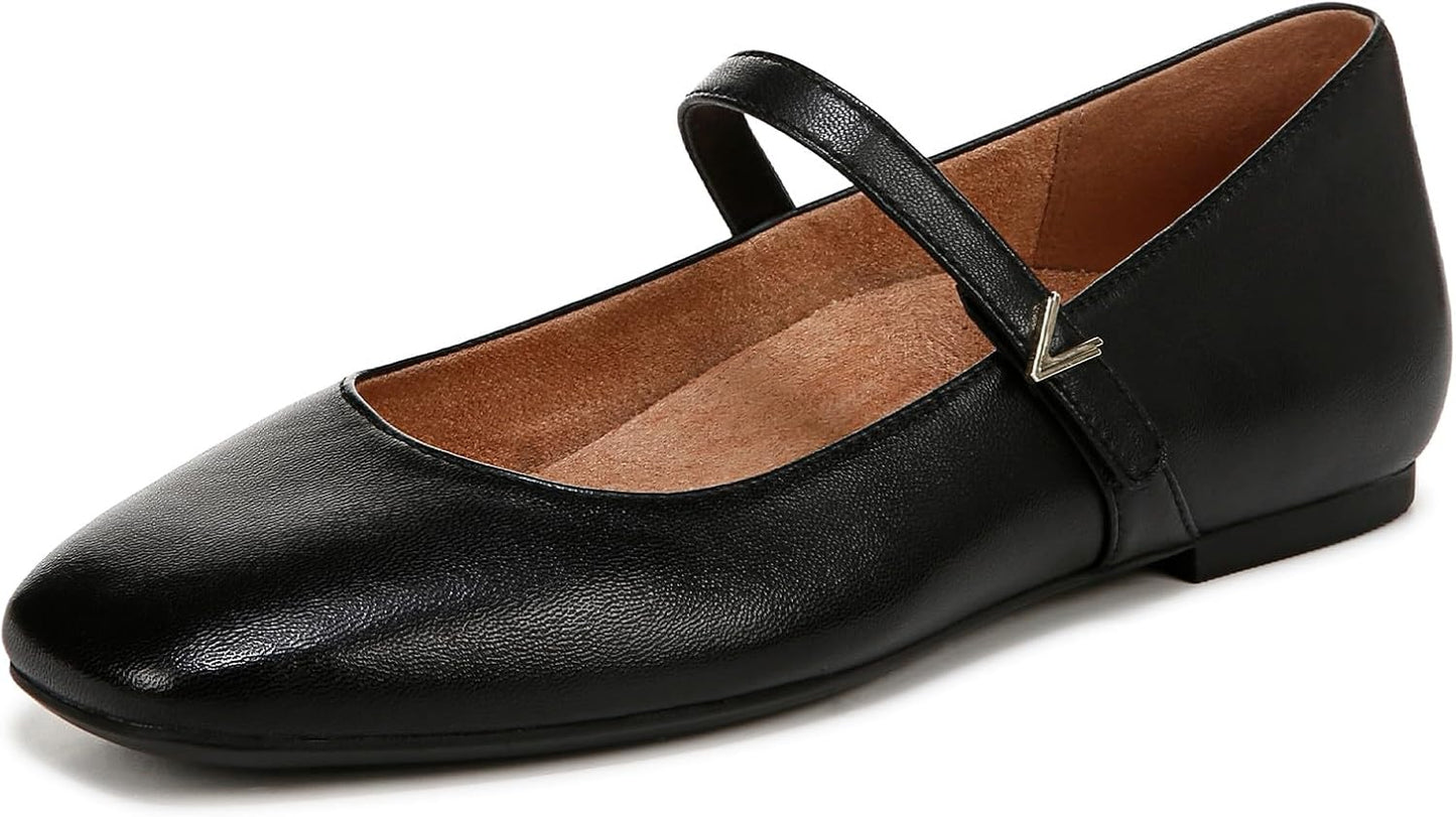 Vionic Womens Alameda Mary Jane Flats with Arch Support