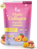 Fuel Multi Collagen Peptides Powder Peach Mango - Hair, Skin & Joint