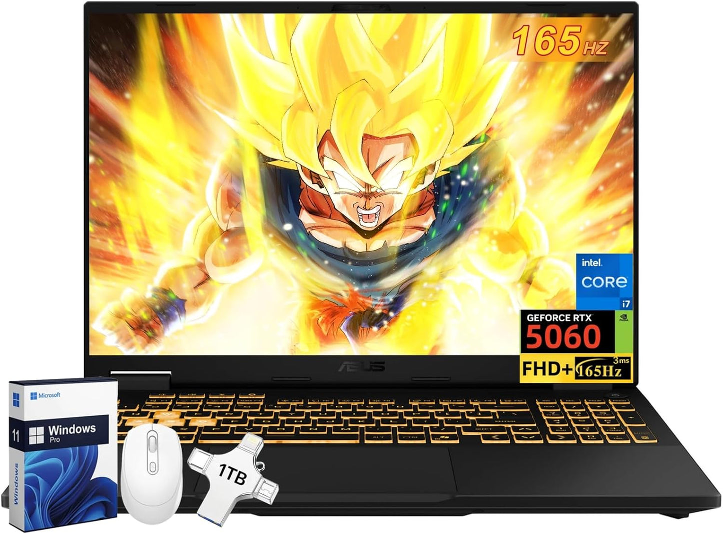 ASUS TUF Gaming F16 Laptop with NVIDIA RTX 5060 for Gamers