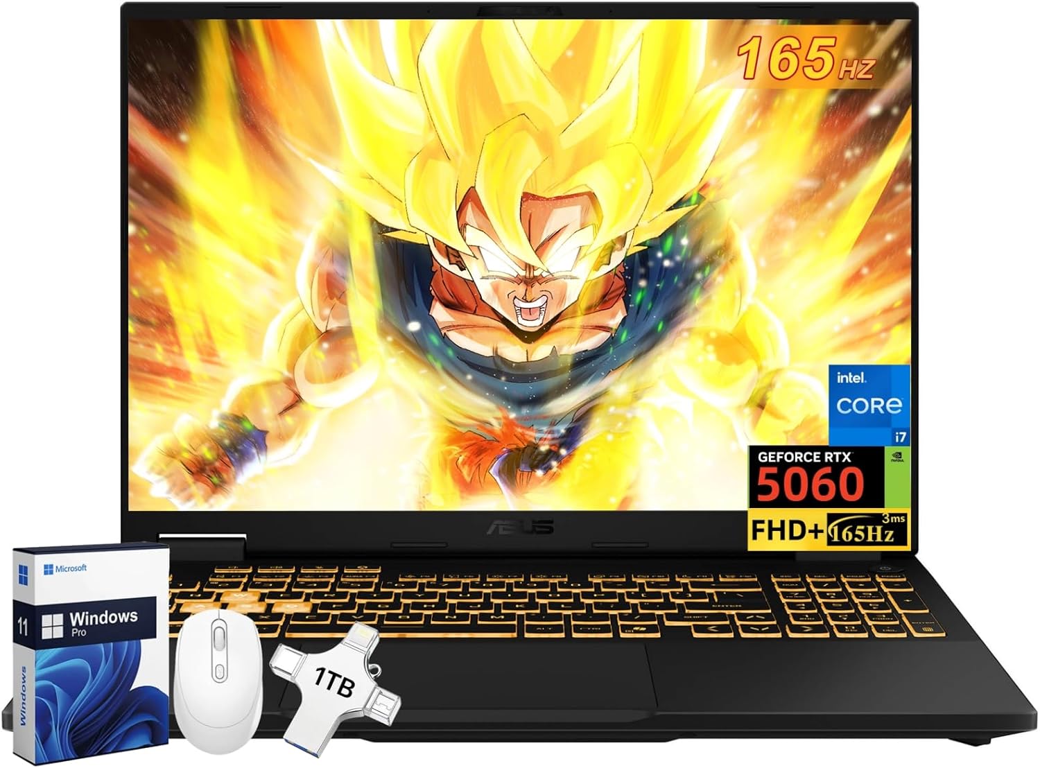 ASUS TUF Gaming F16 Laptop with NVIDIA RTX 5060 for Gamers