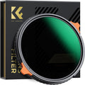 K&F CONCEPT 58mm Variable ND & CPL Filter - Versatile 2-in-1 Lens