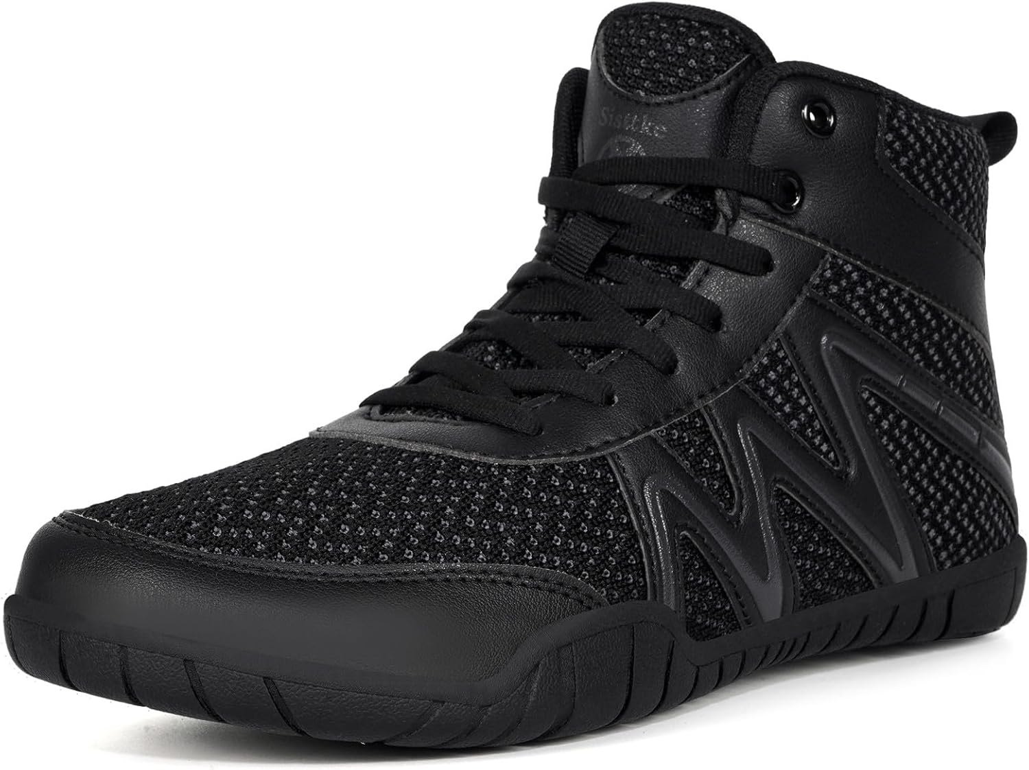 Wrestling Shoes Mens Boxing Shoe Fitness Sneakers Zero Drop Sole