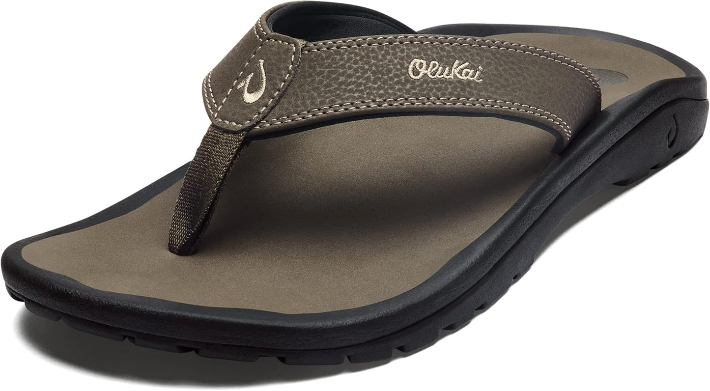 OLUKAI Ohana Men's Beach Sandals for Comfort and Durability