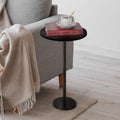 Space-Saving Marble Pedestal Table by smusei