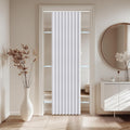 Accordion Door Curtain 100% Blackout Adhesive Track - Smooth Slide