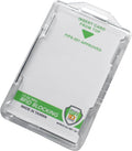 SPECIALIST ID RFID Blocking Badge Holder 20 Pack - Dual Card Shield
