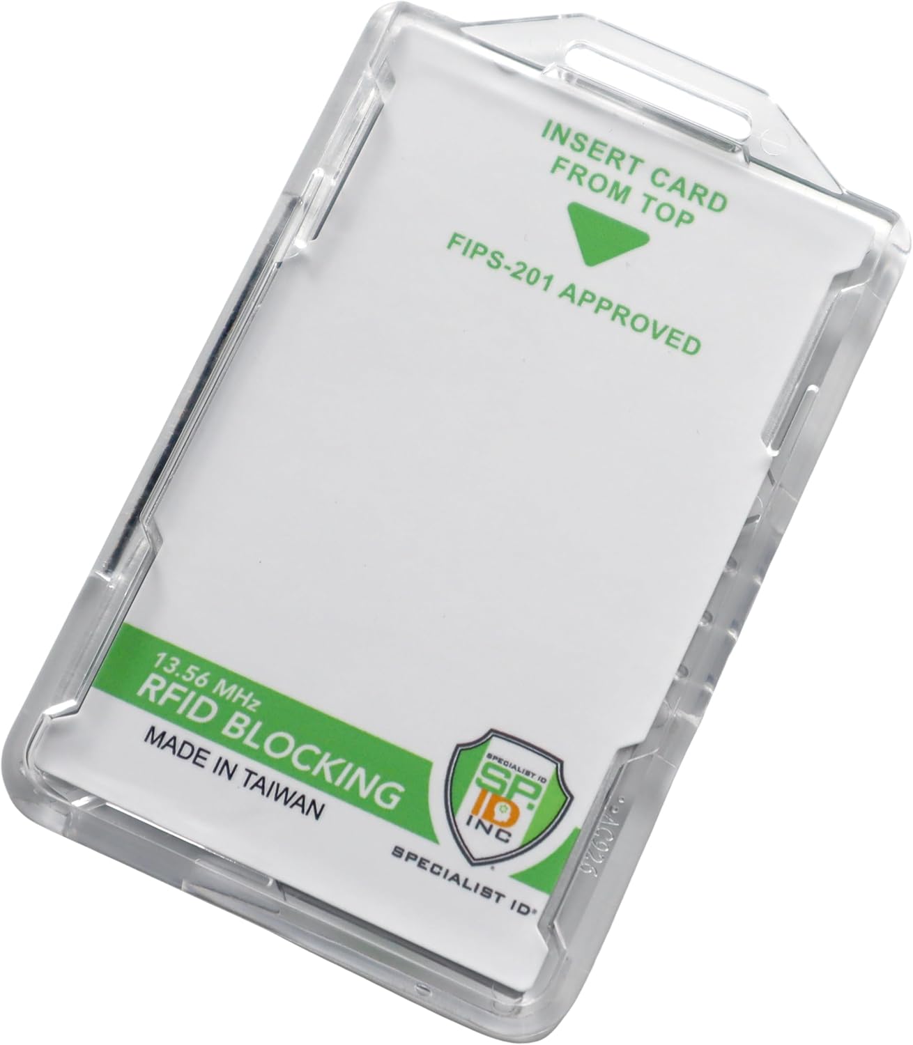 Bulk 20 Pack RFID Blocking Badge Holder for Secure Card Protection