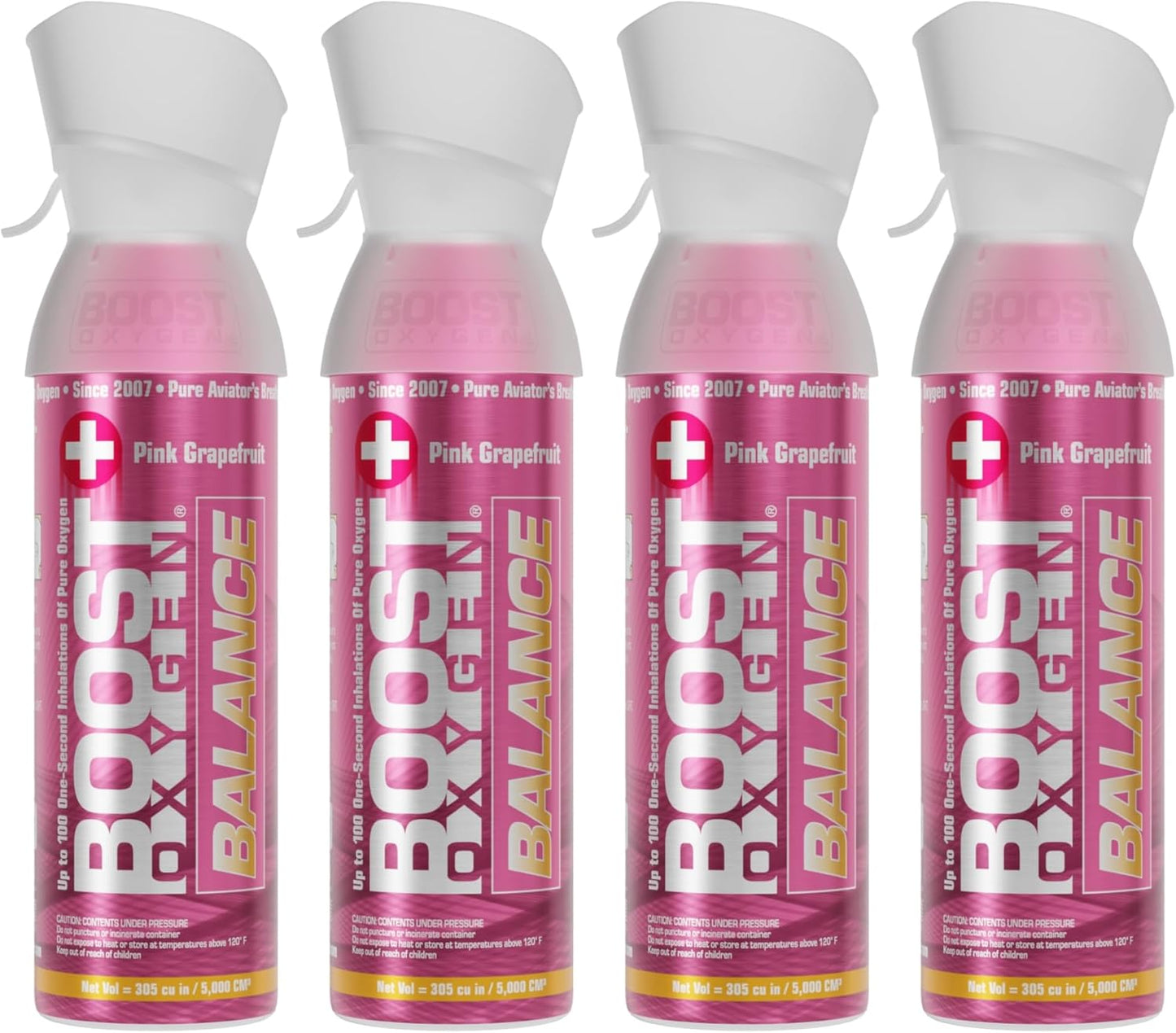 Boost Oxygen Medium Balance Pink Grapefruit Aroma 5 Liter Canister