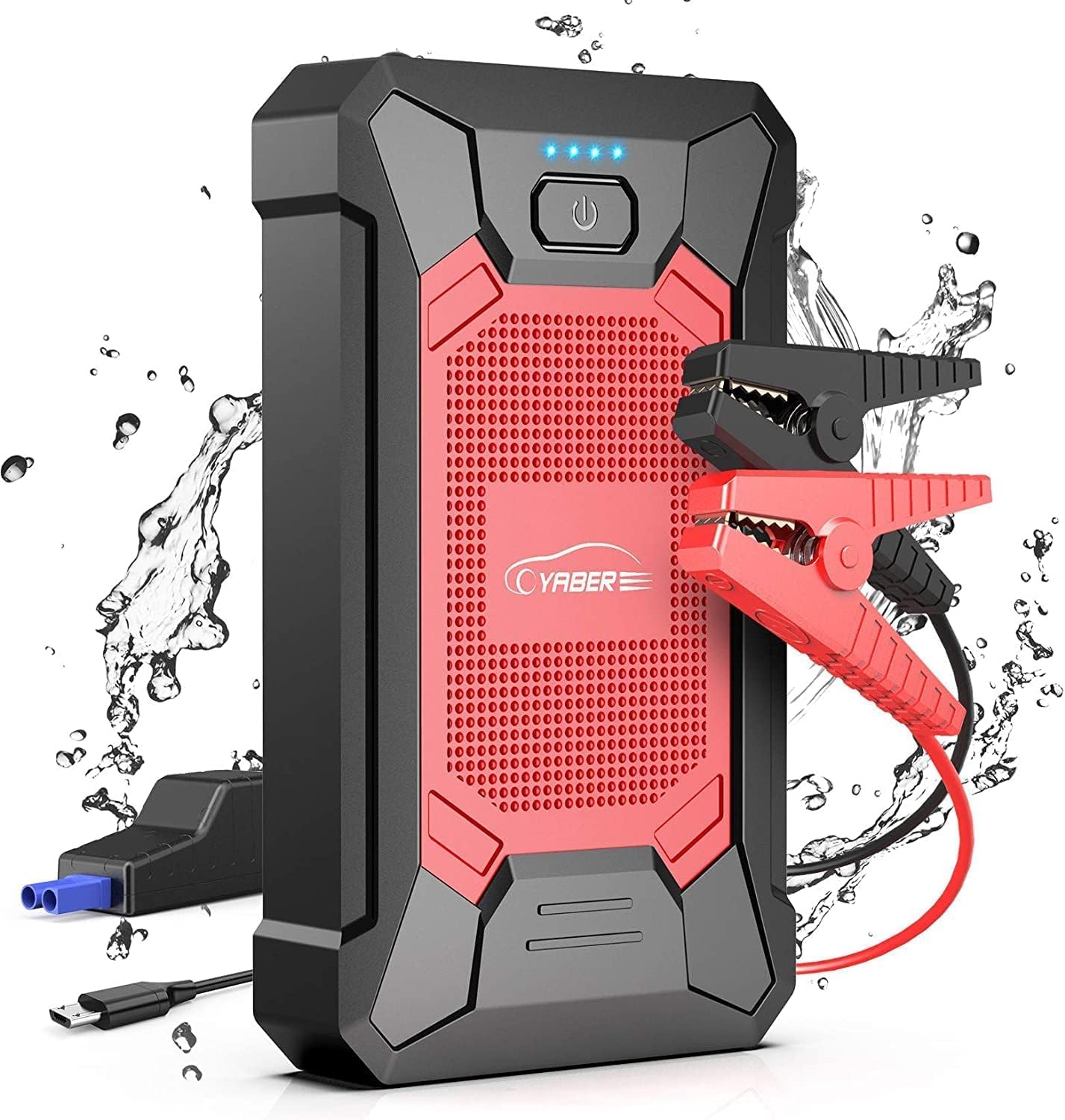 YABER 3000A Portable Car Jump Starter - Power Up Any Vehicle!