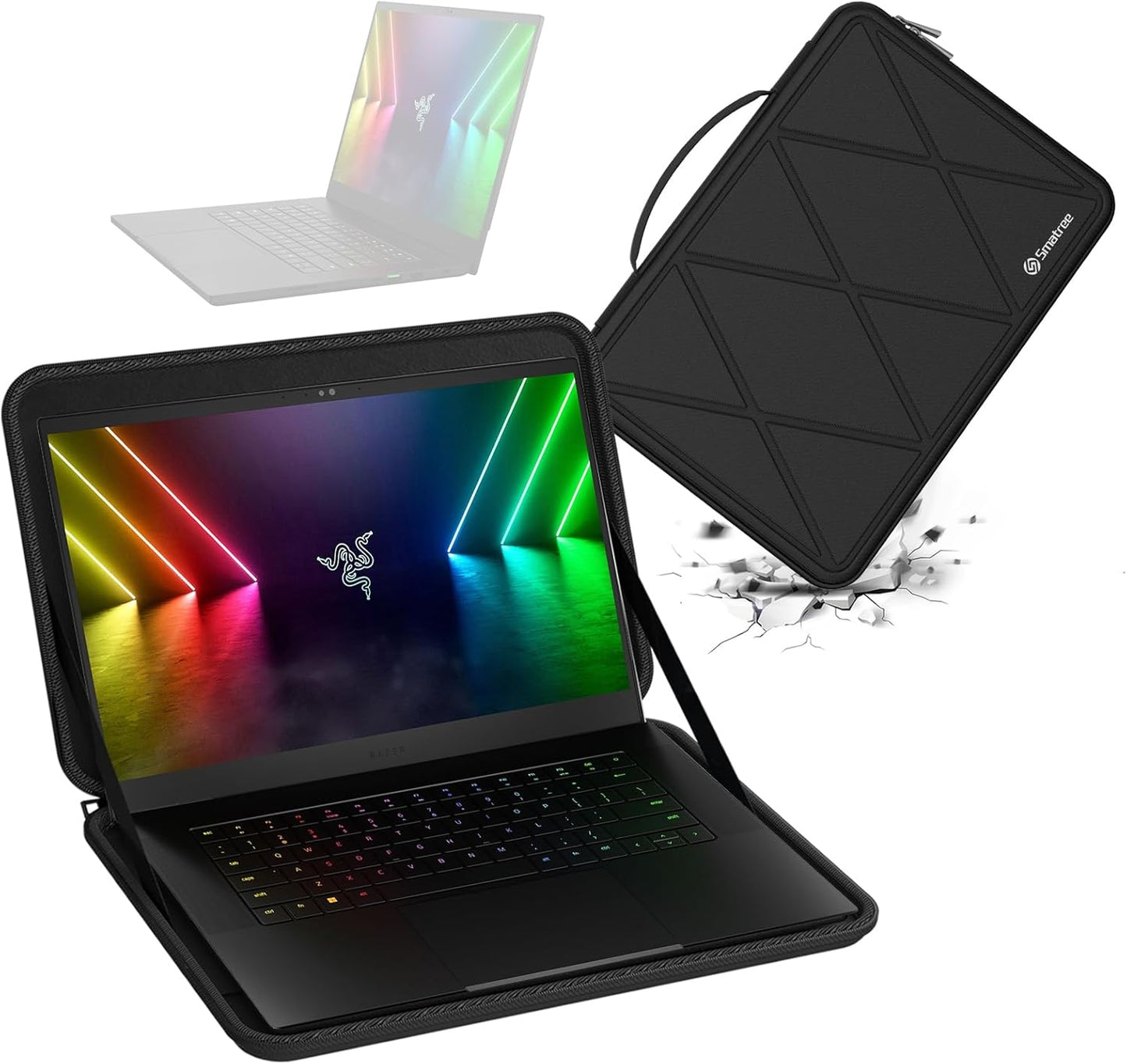 Smatree Hard EVA Protective Sleeve Case for Razer Blade 15 Laptop