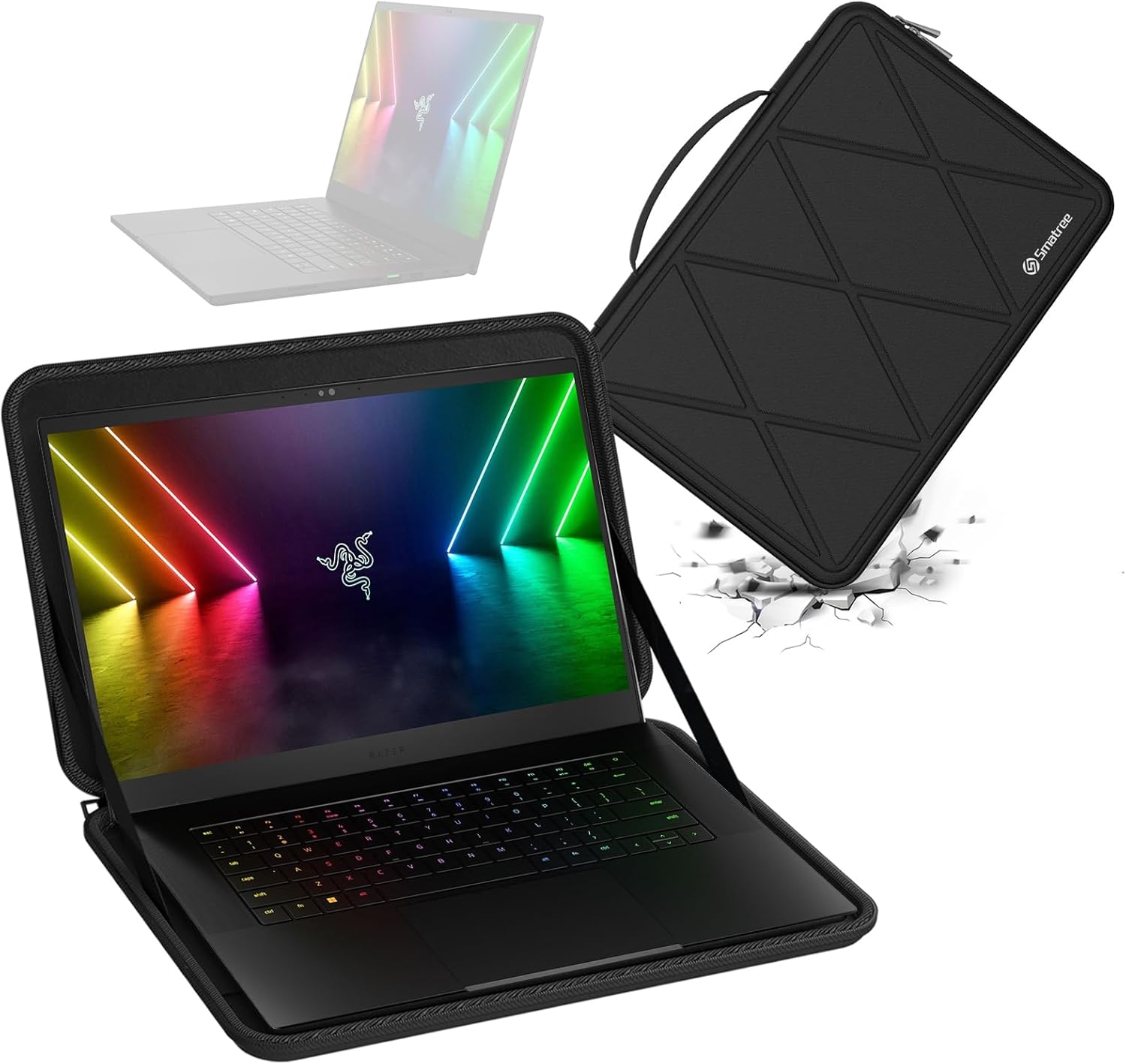 Smatree Hard EVA Protective Sleeve Case for Razer Blade 15 Laptop