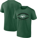 NFL Kids Youth New York Jets Brown Performance Logo T-Shirt