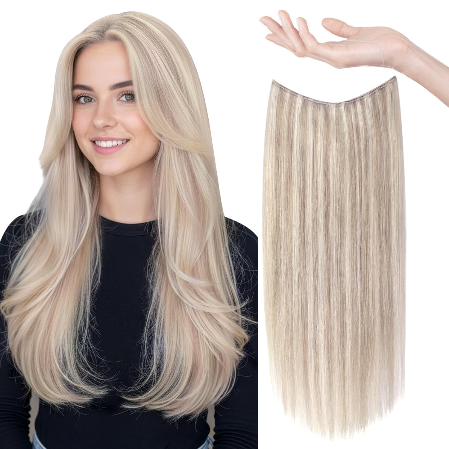 Sunny Wire Hair Extensions Real Human Hair for Stunning Volume