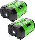 HOCHSTERN 2Pack 10.0Ah Replacement for EGO 56V Battery - Longer Run