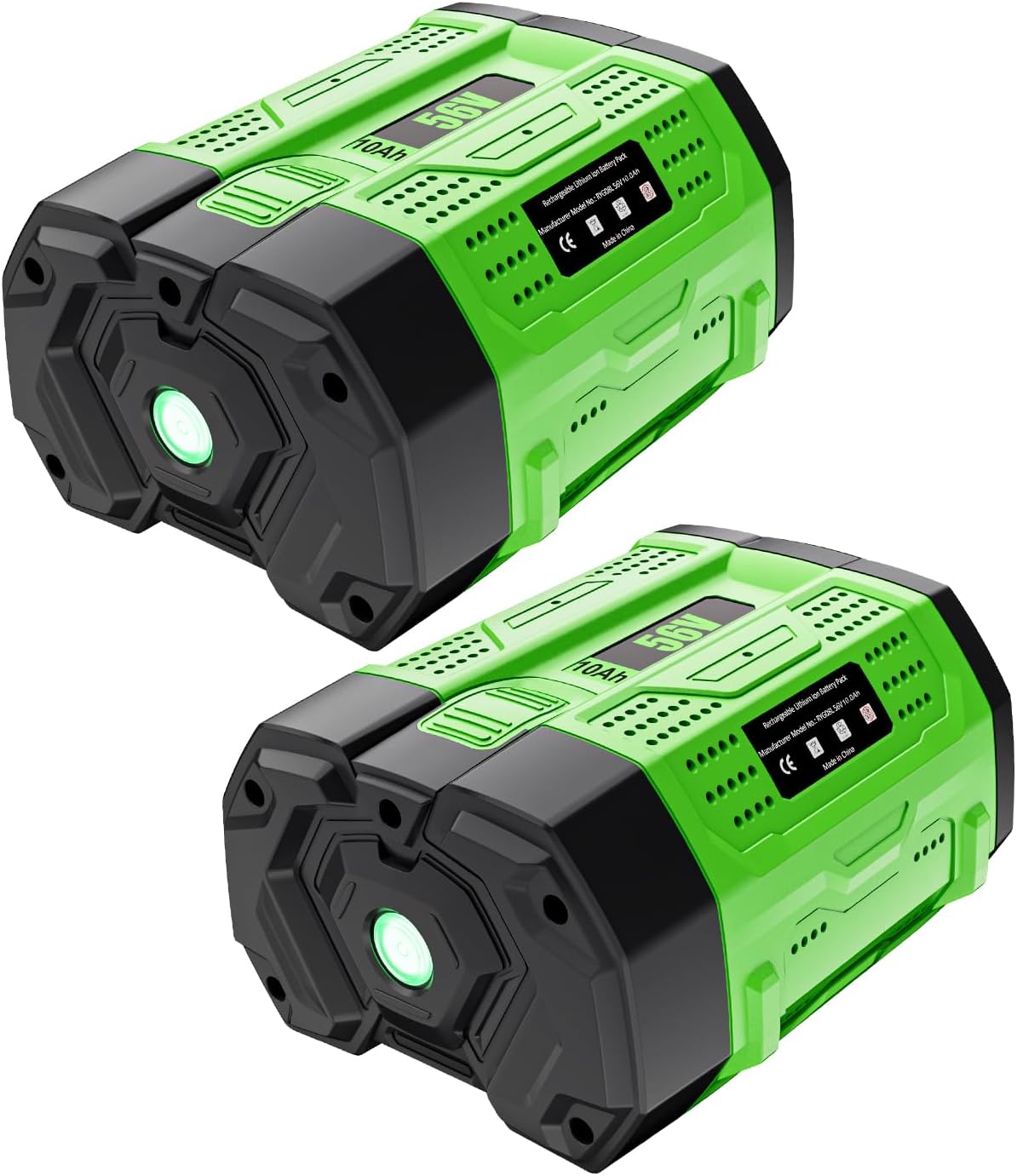 HOCHSTERN 2Pack 10.0Ah Replacement for EGO 56V Battery Tools