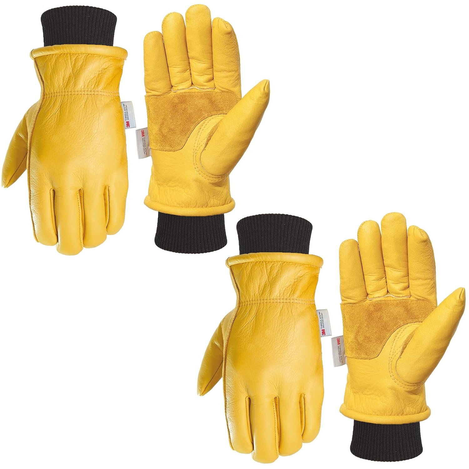 DLY Winter Work Gloves for Men - Insulated and Water-Resistant