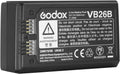 GODOX V1 Battery VB26 Replacement for V1 Series - Long Lasting Power