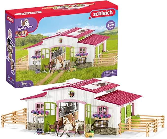Schleich Horse Club 44-Piece Playset for Kids Aged 5-12 Years