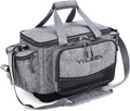 YVLEEN Fishing Tackle Box Bag - Large Water-Resistant Gear Bag