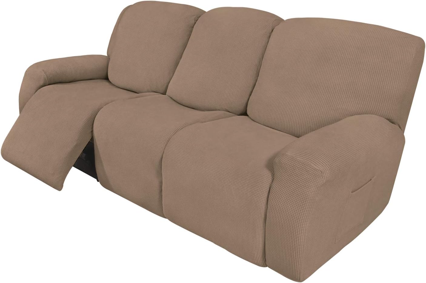 Easy-Going 8 Pieces Recliner Sofa Slipcover for Ultimate Comfort